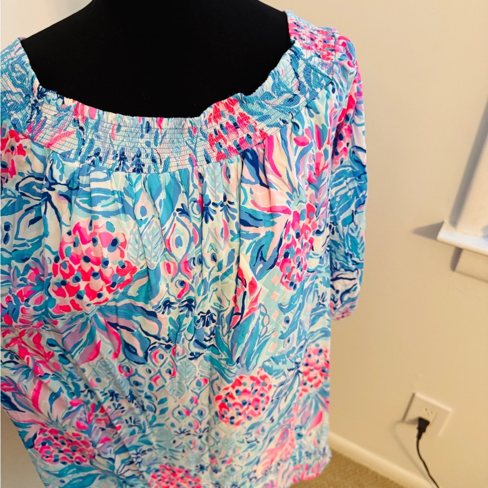 Lilly Pulitzer Vibrant Long Sleeve Dress - Picture 3 of 6